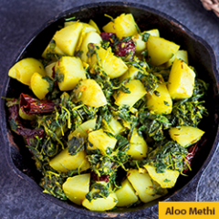 14 Aloo Methi