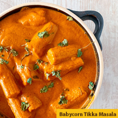 16 Babycorn Tikka Masala