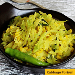 24 Cabbage Poriyal 24 Cabbage Poriyal