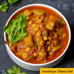 25 Sorakaya Chana Dal