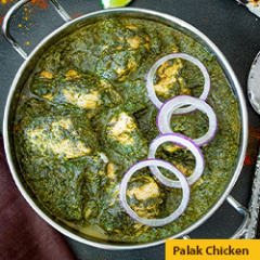 33 palak chicken