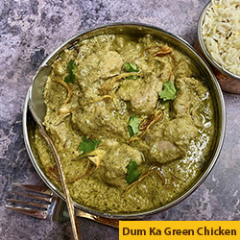 39 Dum Ka Green Chicken 39 Dum Ka Green Chicken