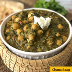 4 Chana Saag