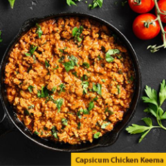 46 Capsicum Chicken Keema 46 Capsicum Chicken Keema