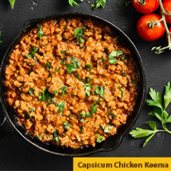 46 Capsicum Chicken Keema