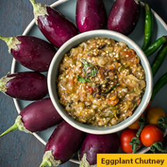 70 Eggplant Chutney