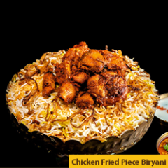 Chicken Fried Piece Biryani Chicken Fried Piece Biryani