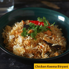 Chicken Keema Biryani