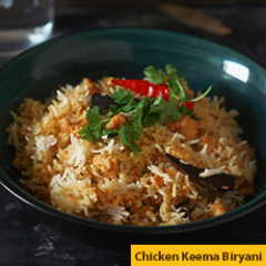 Chicken Keema Biryani Chicken Keema Biryani