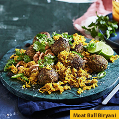 Meat Ball Biryani Meat Ball Biryani