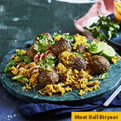 Meat Ball Biryani