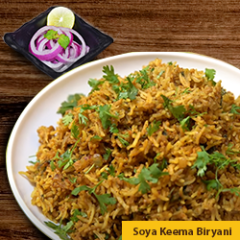 Soya Keema Biryani