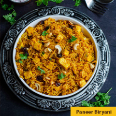 paneer biryani